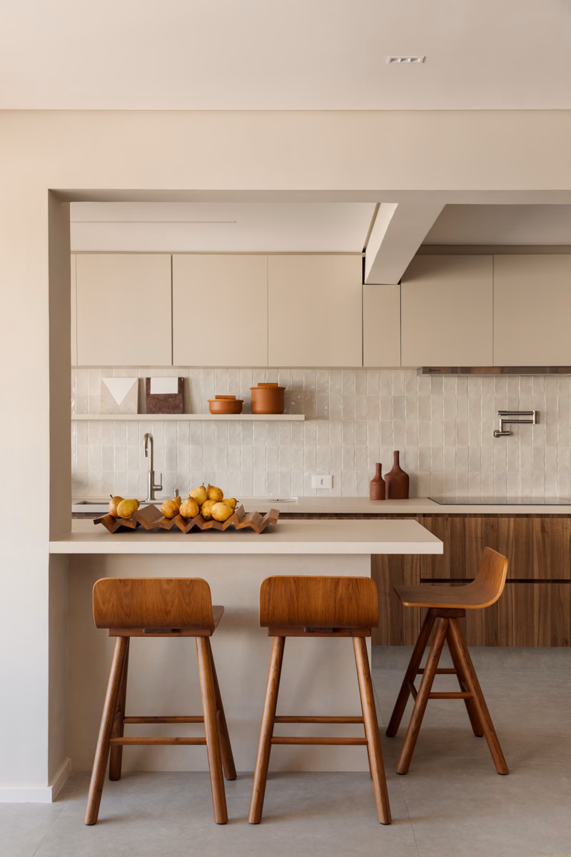 Apto Azevedo, Ana Toscano Arquitetura. Imagem 9 da série fotografada por Julia Novoa.