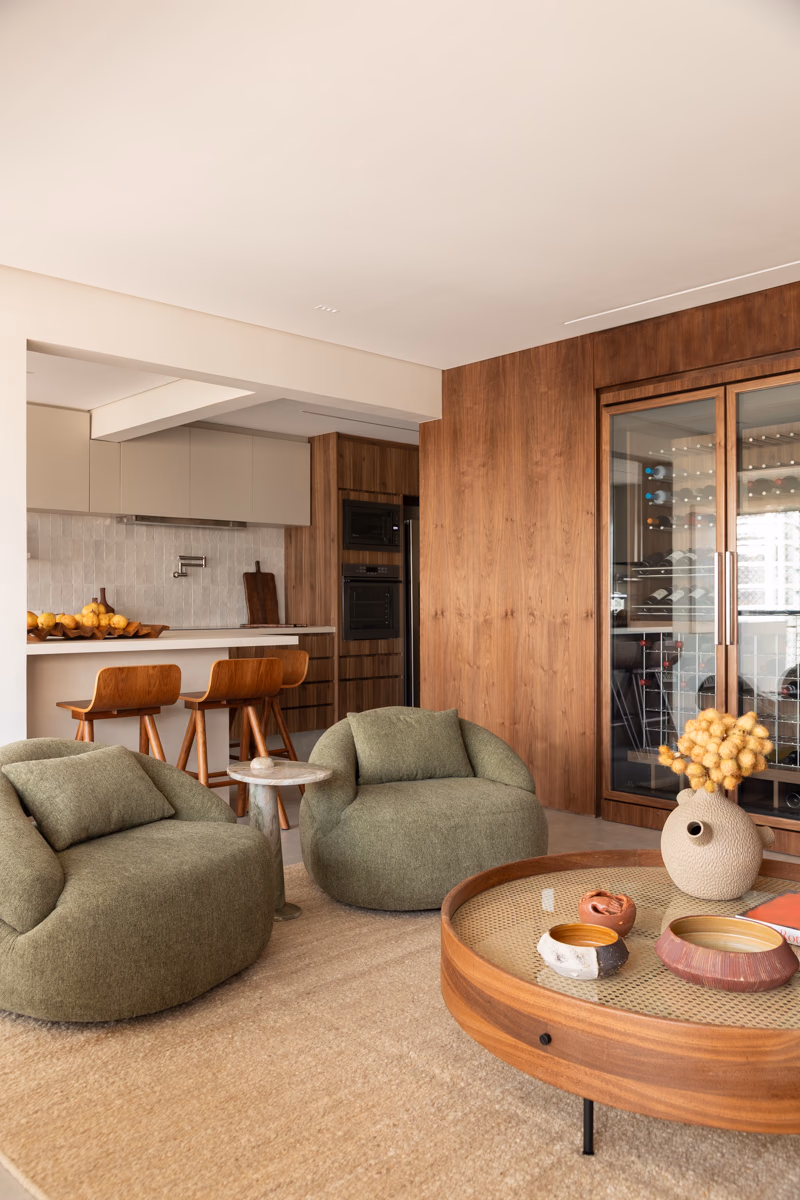 Apto Azevedo, Ana Toscano Arquitetura. Imagem 12 da série fotografada por Julia Novoa.